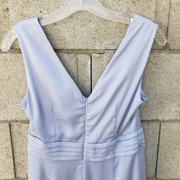 Ajoy Sleeveless Jumpsuit Women Size 10 with Waist Detail Greyblue New With Tags - Picture 4 of 12
